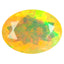 1.46 ct Oval (9.92 x 7.37 mm) Un-Heated Ethiopia Rainbow Opal Stone