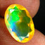 1.89 ct Oval (11.67 x 7.76 mm) Un-Heated Ethiopia Rainbow Opal Stone