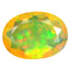 1.55 ct Oval (10.30 x 7.59 mm) Un-Heated Ethiopia Rainbow Opal Gemstone