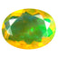 1.48 ct Oval (9.81 x 7.43 mm) Un-Heated Ethiopia Rainbow Opal Loose Stone