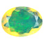 1.64 ct Oval (10.93 x 8.01 mm) Un-Heated Ethiopia Rainbow Opal Stone