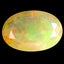 2.25 ct Oval (11.90 x 8.09 mm) Un-Heated Ethiopia Welo Rainbow Opal