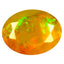 2.50 ct Oval (11.84x9.03mm) Un-Heated Ethiopia Natural Rainbow Opal Stone