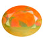 1.61 ct Oval (9.68 x 7.50 mm) Un-Heated Ethiopia Rainbow Opal Gemstone
