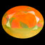 1.61 ct Oval (9.68 x 7.50 mm) Un-Heated Ethiopia Rainbow Opal Gemstone