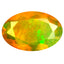 1.65 ct Oval (10.87 x 7.21 mm) Un-Heated Ethiopia Natural Rainbow Opal