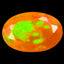 1.70 ct Oval (10.95 x 7.27 mm) Un-Heated Ethiopia Rainbow Opal Gemstone