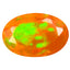 1.70 ct Oval (10.95 x 7.27 mm) Un-Heated Ethiopia Rainbow Opal Gemstone
