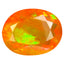 1.35 ct Oval (9.80 x 7.59 mm) Un-Heated Ethiopia Rainbow Opal Stone