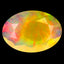 1.53 ct Oval (11.69 x 8.05 mm) Un-Heated Ethiopia Rainbow Opal Loose Stone