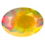 1.53 ct Oval (11.69 x 8.05 mm) Un-Heated Ethiopia Rainbow Opal Loose Stone