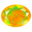 1.10 ct Oval (9.22 x 7.02 mm) Un-Heated Ethiopia Rainbow Opal Stone