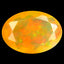 1.08 ct Oval (9.50 x 6.72 mm) Un-Heated Ethiopia Rainbow Opal Stone