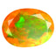 1.20 ct Oval (9.40 x 7.13 mm) Un-Heated Ethiopia Rainbow Opal Stone