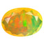 1.15 ct Oval (9.87 x 7.00 mm) Un-Heated Ethiopia Rainbow Opal Gemstone