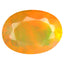 1.27 ct Oval (9.71 x 7.14 mm) Un-Heated Ethiopia Rainbow Opal Stone