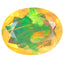 1.25 ct Oval (9.00 x 7.12 mm) Un-Heated Ethiopia Rainbow Opal Gemstone
