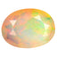 1.29 ct Oval (9.78 x 7.30 mm) Un-Heated Ethiopia Rainbow Opal Stone