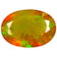 2.63 ct Oval (12.33 x 8.54 mm) Un-Heated Ethiopia Rainbow Opal Stone