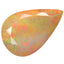 3.31 ct Pear (14.69 x 9.65 mm) Un-Heated Ethiopia Rainbow Opal Stone
