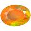 2.34 ct Oval (11.34 x 8.17 mm) Un-Heated Ethiopia Rainbow Opal Loose Stone
