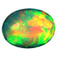 2.20 ct Oval Cabochon (12.02 x 9.13 mm) Play of Colors Rainbow Opal Stone