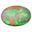 5.29 ct Gorgeous Oval Cabochon (14.31 x 9.77 mm) Ethiopian Rainbow Opal
