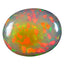 11.63 ct Oval Cabochon (21.14 x 17.27 mm) Multi Rainbow Opal Gemstone
