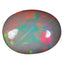 14.87 ct Oval Cabochon (20.84 x 15.65 mm) Multi Rainbow Opal Gemstone