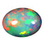 3.72 ct Elegant Oval Cabochon (13.23 x 9.86 mm) Ethiopian Rainbow Opal