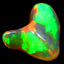 4.63 ct Fancy (14.66 x 9.46 mm) Natural Ethiopia Welo Rainbow Opal Stone