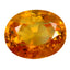0.88 ct Oval (6.20 x 4.99 mm) Ceylon Natural Yellow Sapphire Gemstone