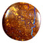 16.78 ct Fancy (21.56 x 21.32mm) Natural Australian Koroit Boulder Opal