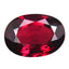 1.28 ct Oval (7.84 x 5.64 mm) Tanzanian Pinkish Red Rhodolite Garnet