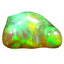 5.27 ct Fancy (15.81 x 9.23 mm) Ethiopia Play of Colors Rainbow Opal