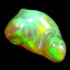 5.27 ct Fancy (15.81 x 9.23 mm) Ethiopia Play of Colors Rainbow Opal