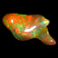 7.13 ct Fancy (22.89 x 9.95 mm) Ethiopia Play of Colors Rainbow Opal