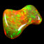 7.80 ct Fancy (18.82 x 12.90 mm)Play of Colors Rainbow Opal Gemstone