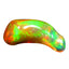 4.90 ct Fancy (18.22 x 8.16 mm) Ethiopia Play of Colors Welo Rainbow Opal