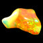 4.69 ct Fancy (16.70 x 8.69 mm) Ethiopia Play of Colors Rainbow Opal