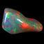 5.46 ct Fancy (19.40 x 10.43 mm) Natural Play of Colors Welo Rainbow Opal