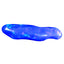 11.10 ct Fancy (34.81 x 9.57 mm) Ethiopia Play of Colors Natural Blue Opal