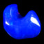 12.27 ct Fancy (21.36 x 17.86 mm)Ethiopia Play of Colors Blue Opal Stone