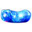 3.36 ct Fancy Cut (17.12 x 7.14 mm) Ethiopia Play of Colors Blue Opal Stone