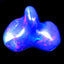3.71 ct Fancy (15.58 x 7.17 mm) Ethiopia Play of Colors Blue Opal Stone