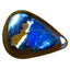 4.11 ct Fancy (13.96 x 10.12mm) Natural Australian Koroit Boulder Opal