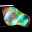 3.64 ct Fancy (14.85x8.70 mm) Unheated Natural Play of Colors Rainbow Opal