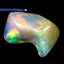 3.02 ct Fancy Cabochon (13.09x8.68 mm) Natural Play of Colors Rainbow Opal
