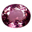 1.54 ct Oval (7.91 x 6.66 mm) Mozambique Natural Purplish Pink Tourmaline
