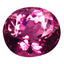 1.18 ct Oval (6.65 x 5.99 mm) Mozambique Purplish Pink Tourmaline Stone